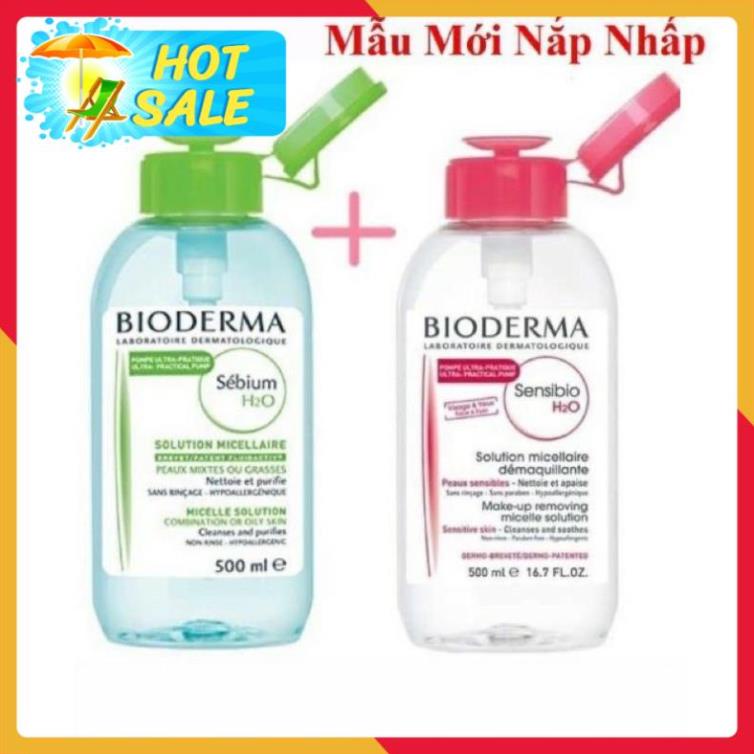 Nước Tẩy trang BIODERMA 500ml 🎁CÓ MÃ GIẢM GIÁ🎁 nội địa Pháp | BigBuy360 - bigbuy360.vn
