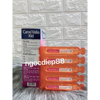 CANXI VALIA KID hộp 20 ống giúp bé phát triển xương và răng