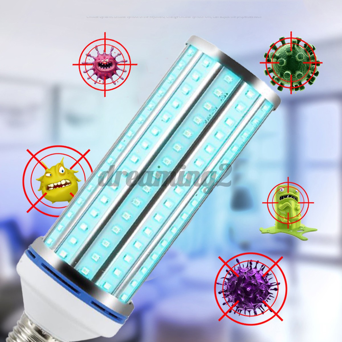 Đèn Led Uv Điều Khiển Từ Xa 110v 220v