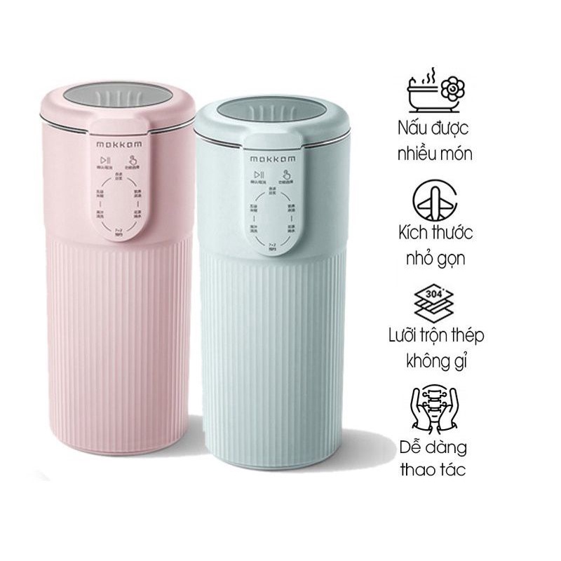MÁY LÀM SỮA HẠT MINI MOKKOM
