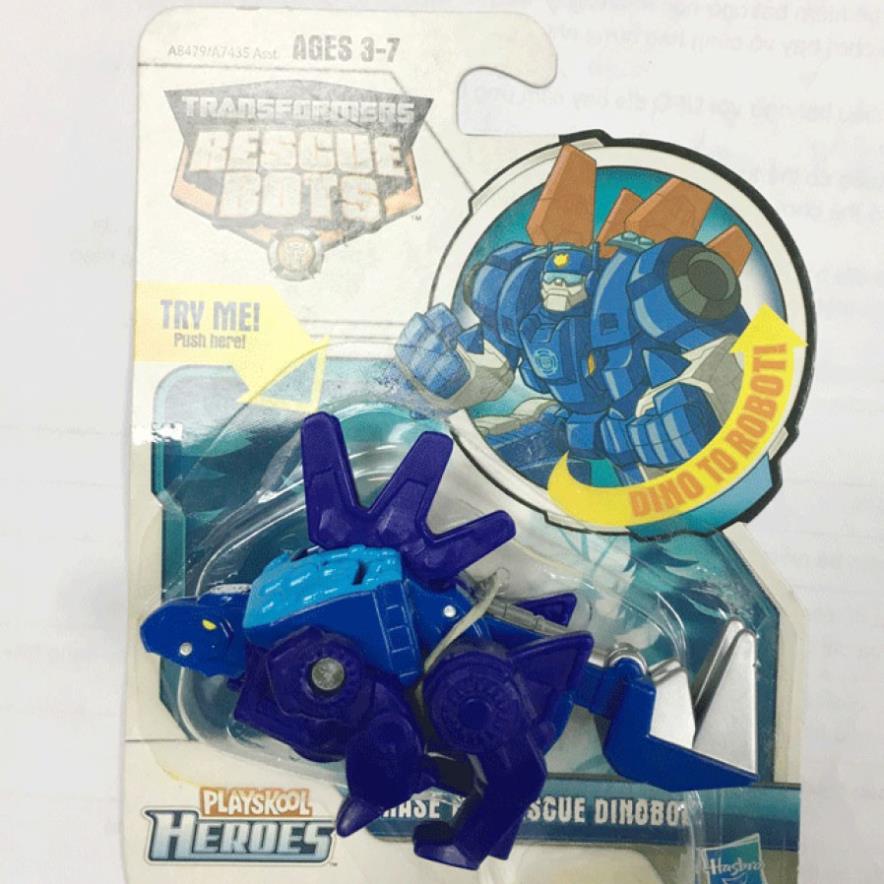 Chính hãng Hasbro - Khủng long biến hình Transformer Rescue Bots - Chase