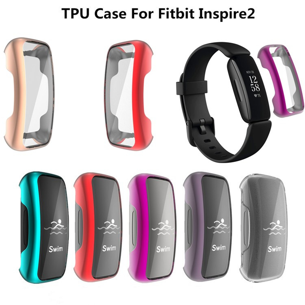 Khung Viền Tpu Mềm Bảo Vệ Mặt Đồng Hồ Thông Minh Fitbit Inspire 2