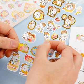 Sticker dán dễ thương chống nước - Sticker cute DIY - Hình dán cute Pé Mèo