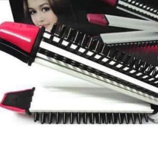 Lược điện nova 3in1 loại to chỉnh nhiệt.
