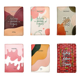 Bao da passport Bọc hộ chiếu Bóp đựng hộ chiếu xuất khẩu (có in theo yêu cầu)