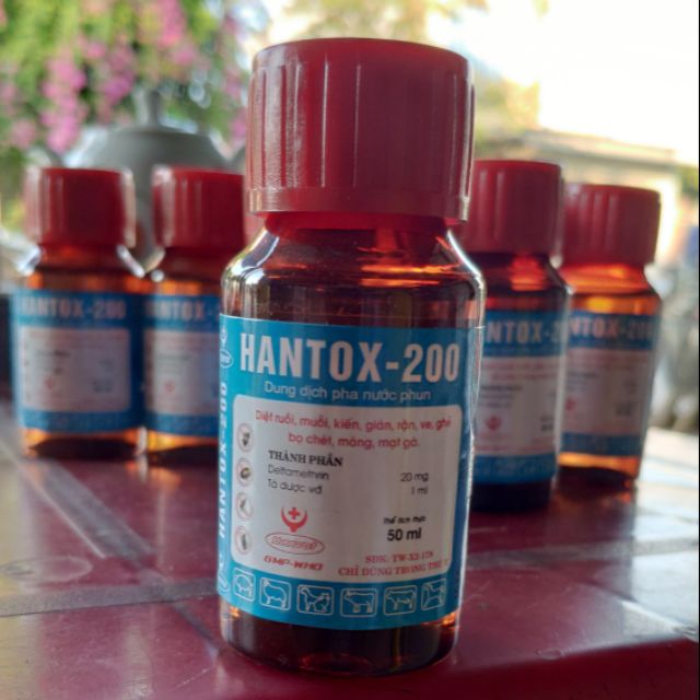 Thuốc diệt côn trùng (ruồi muỗi mối kiến gián) Hantox-200