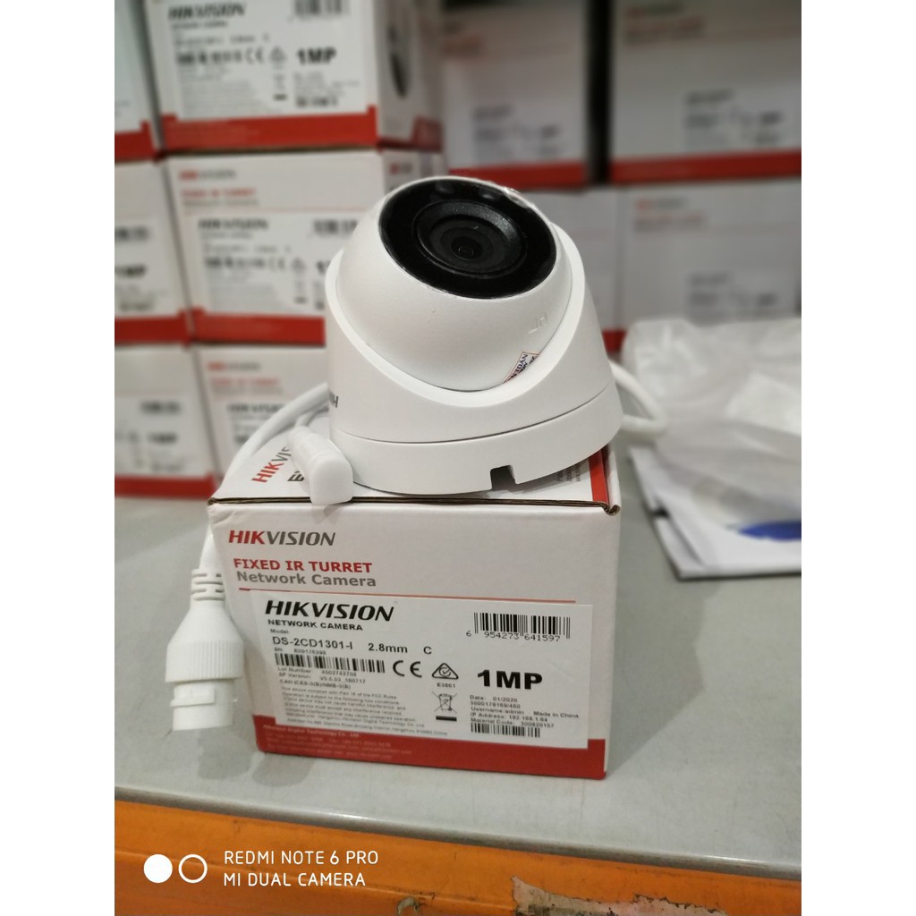 Camera IP Dome Hikvision DS-2CD1301-I(C) 1MP hàng chính hãng bảo hành 2 năm .