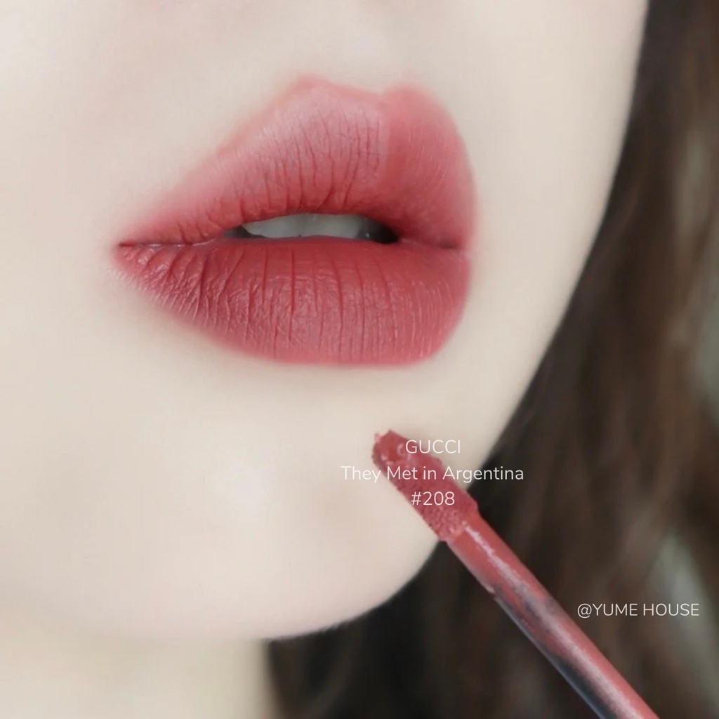 Son kem lì Gucci Rouge à Lèvres Liquide Mat Lipstick 6.5ml