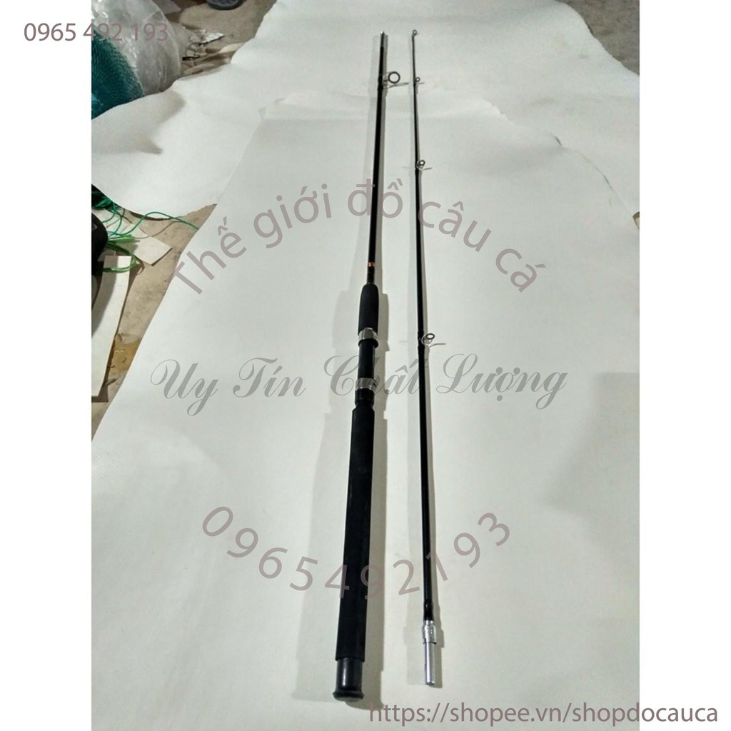 Bộ Cần Câu 2 khúc Shimano đặc 2m7 Máy Yolo CS6000 ( rẻ vô địch )