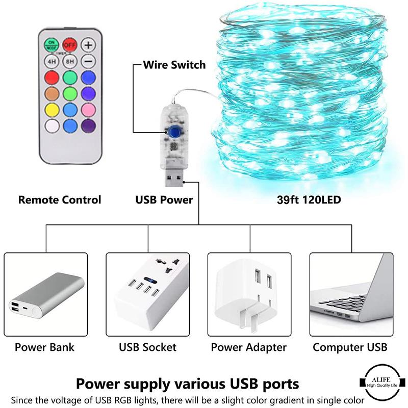 Dây Đèn Led Trang Trí Hình Chú Đom Đóm Xinh Xắn