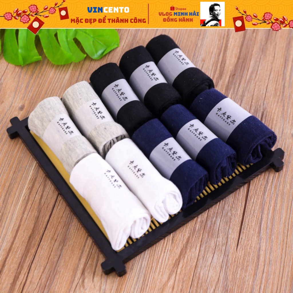 Hộp 10 Tất Nam Chống Hôi Chân Khử Mùi Xuất Nhật