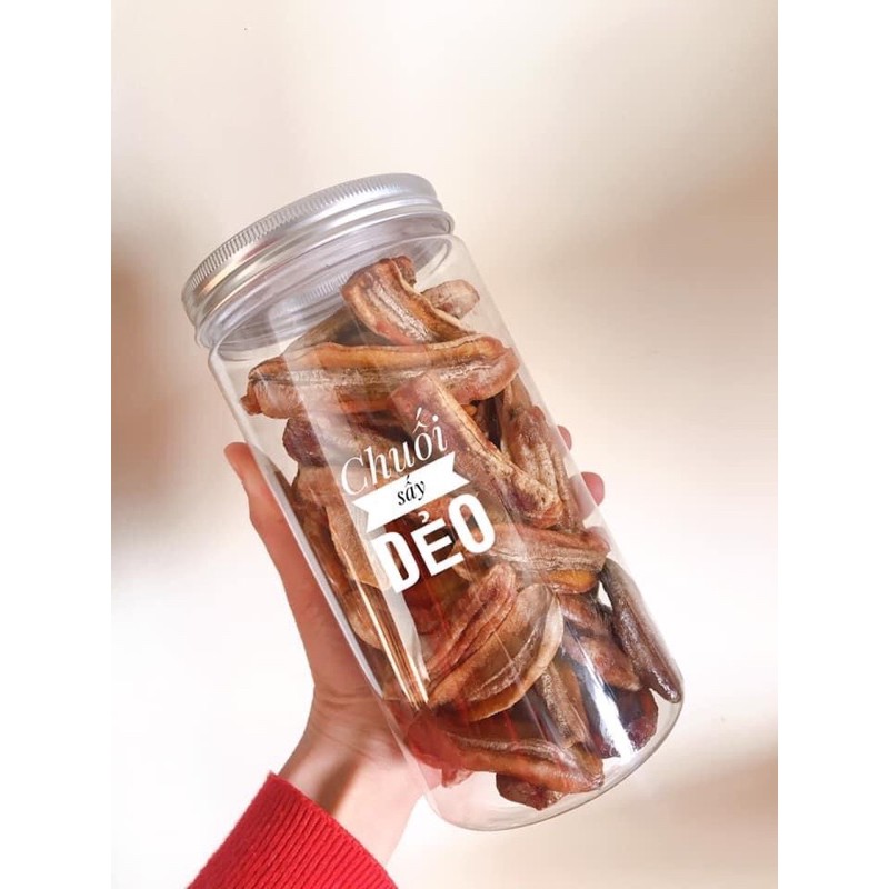 Chuối sấy dẻo khô nguyên vị nhà làm