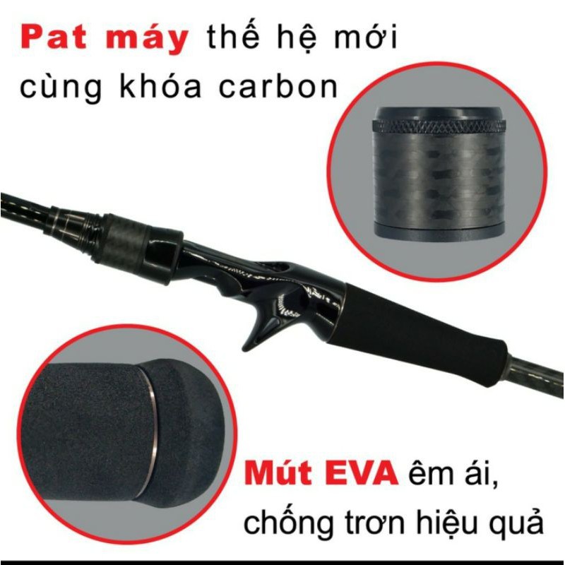 CẦN CÂU LURE MÁY NGANG - FALCHION