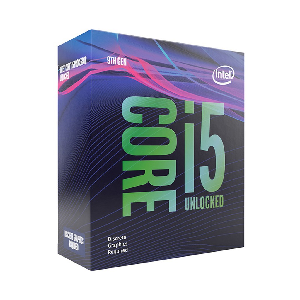 CPU Intel Core i5-9600KF (3.7GHz Turbo Up To 4.6GHz, 6 nhân 6 luồng, 9MB Cache, Coffee Lake), Hành chính hãng, giá tốt