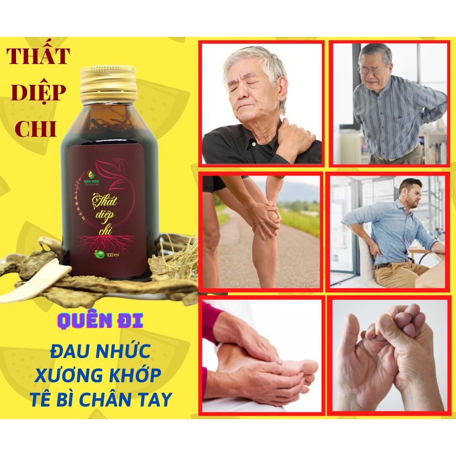 Tinh Dầu Xoa Bóp Thất Diệp Chi - Giúp giảm nhức mỏi xương khớp, vết côn trùng cắn, vết bầm tím hiệu quả