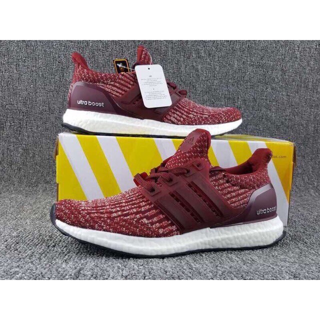 Giày Ultra Boost 3.0 ( màu đỏ mận)