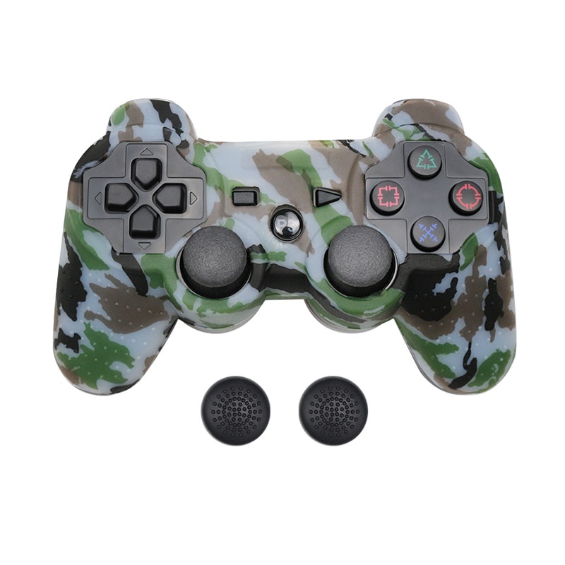 Vỏ Bảo Vệ Bằng Silicon Cho Tay Cầm Chơi Game Sony PS3 / PS2 Ốp