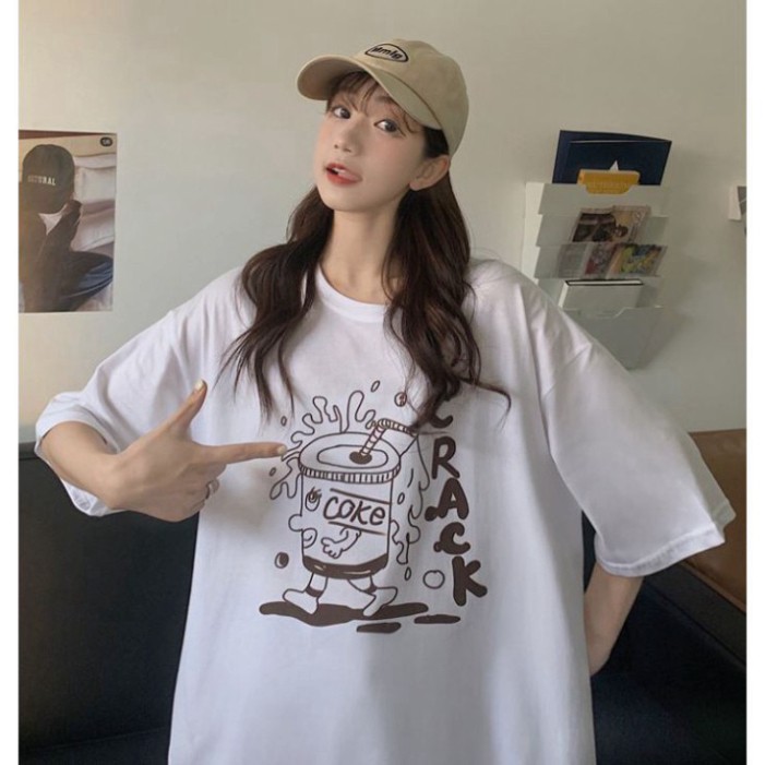 ÁO THUN, ÁO PHÔNG TAY LỠ UNISEX FORM RỘNG OVERSIZE M320 KL SHOP HNSHOP