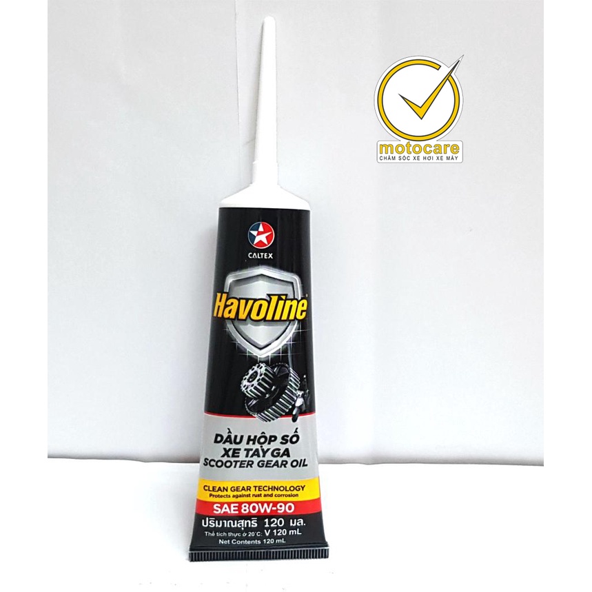 [HCM] Dầu nhớt láp, nhớt hộp số xe tay ga Caltex Havoline Scooter Gear Plus 80W90