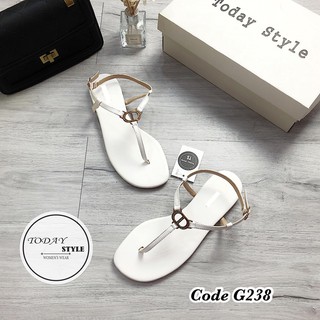 Sandal bệt nữ basic da mềm G238