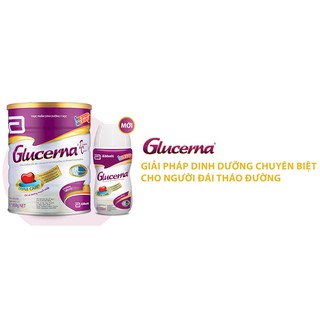 GLUCERNA DATE MỚI + SỮA PHA SẴN