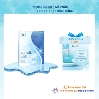Mặt nạ Retinol E&G Beauty Daily trắng sáng căng bóng,skincare,Mask chống lão hóa 25g x 5 miếng 1 Hộp