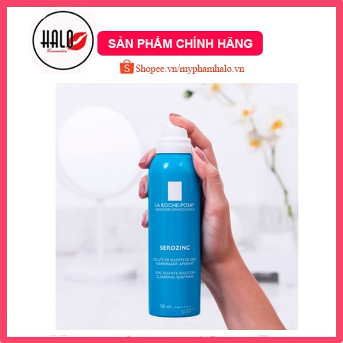 Xịt Khoáng ❤️FREESHIP❤️Xịt Khoáng Giúp Làm Sạch & Làm Dịu Da La Roche-Posay Serozinc