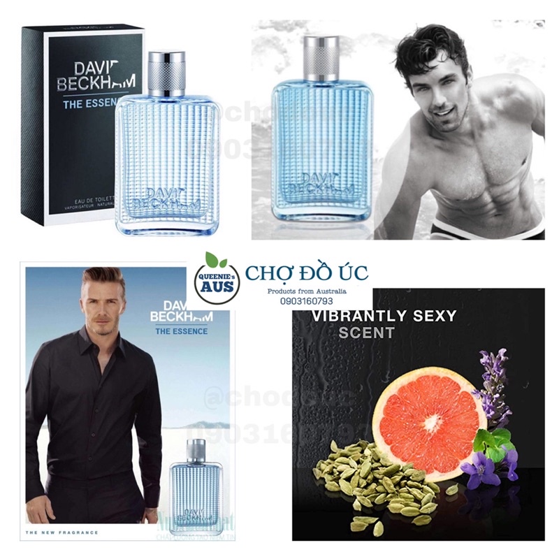 Nước hoa nam David Beckham INSTINCT - ESSENCE - EDT 75ml - nhập Úc tem Chemist