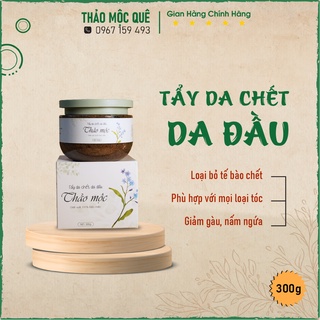 Tẩy tế bào chết da đầu thảo mộc giảm gàu , nấm ngứa