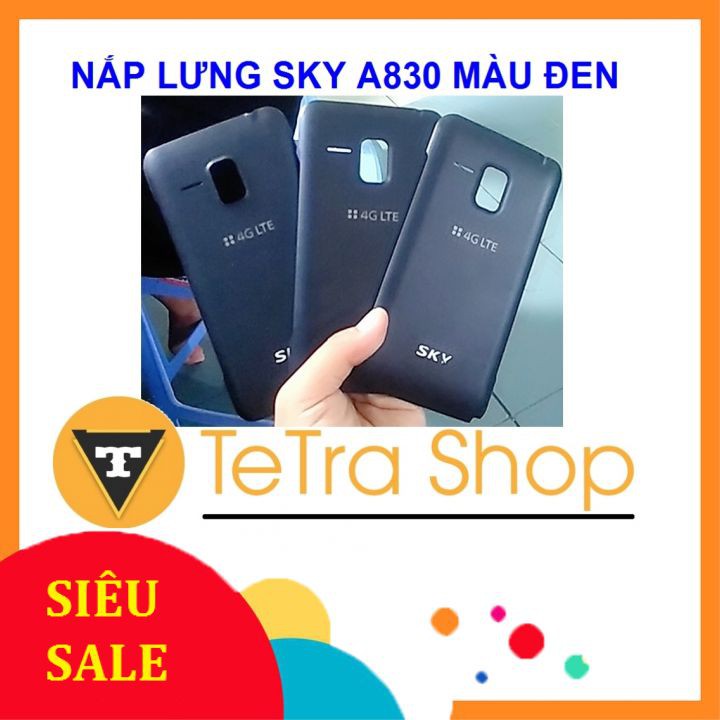 NẮP LƯNG SKY A830 MÀU ĐEN