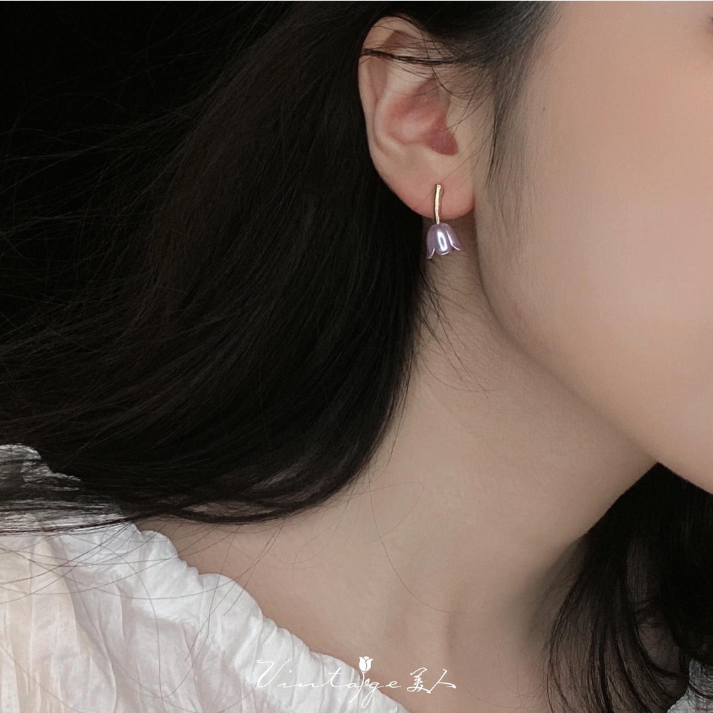 Áo Hoa Tulip Thời Trang Pháp Đơn Giản 2022