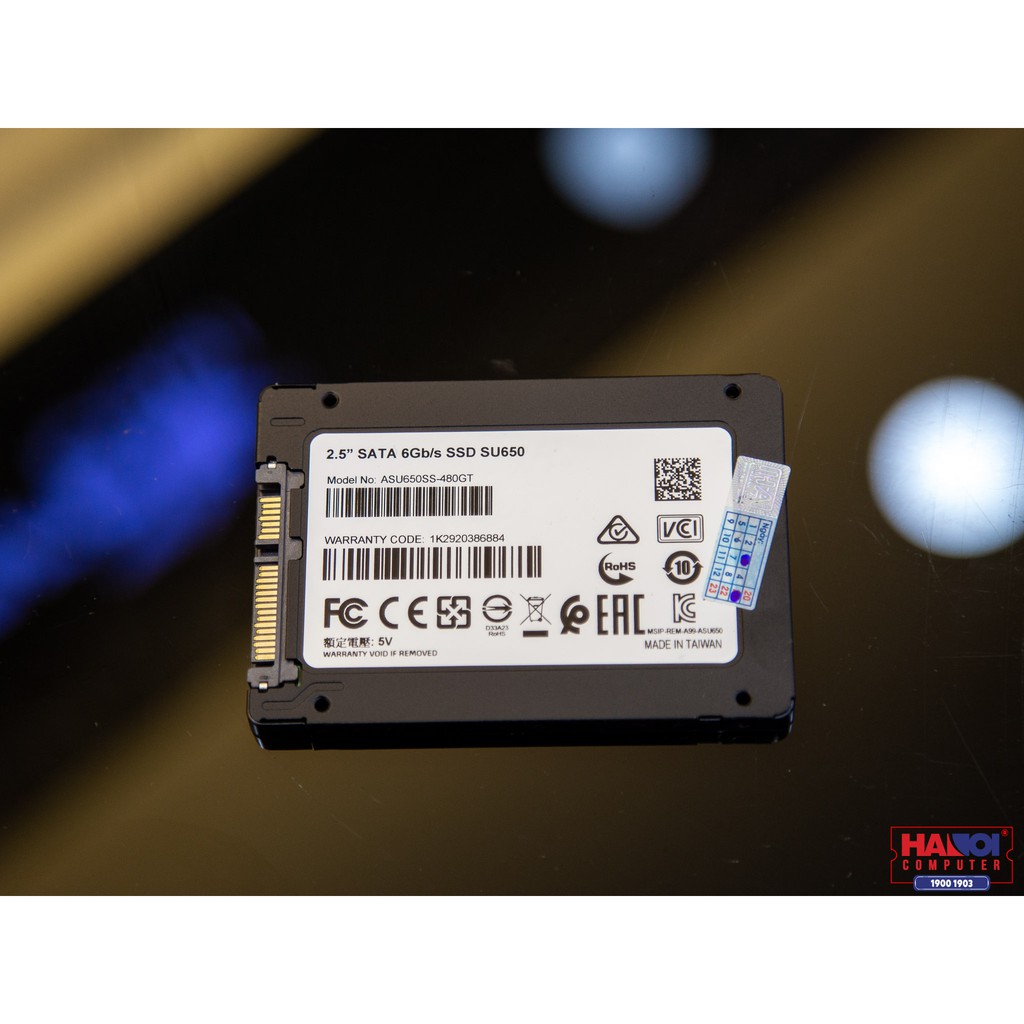 Ổ cứng SSD Adata SU650 480GB Sata 2.5&quot; Hàng chính hãng