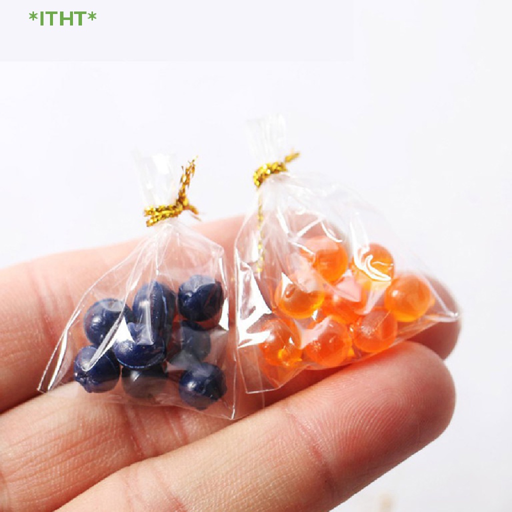 Mô Hình Túi Thực Phẩm Mini Bằng Nhựa Resin Trang Trí Nhà Búp Bê Mới