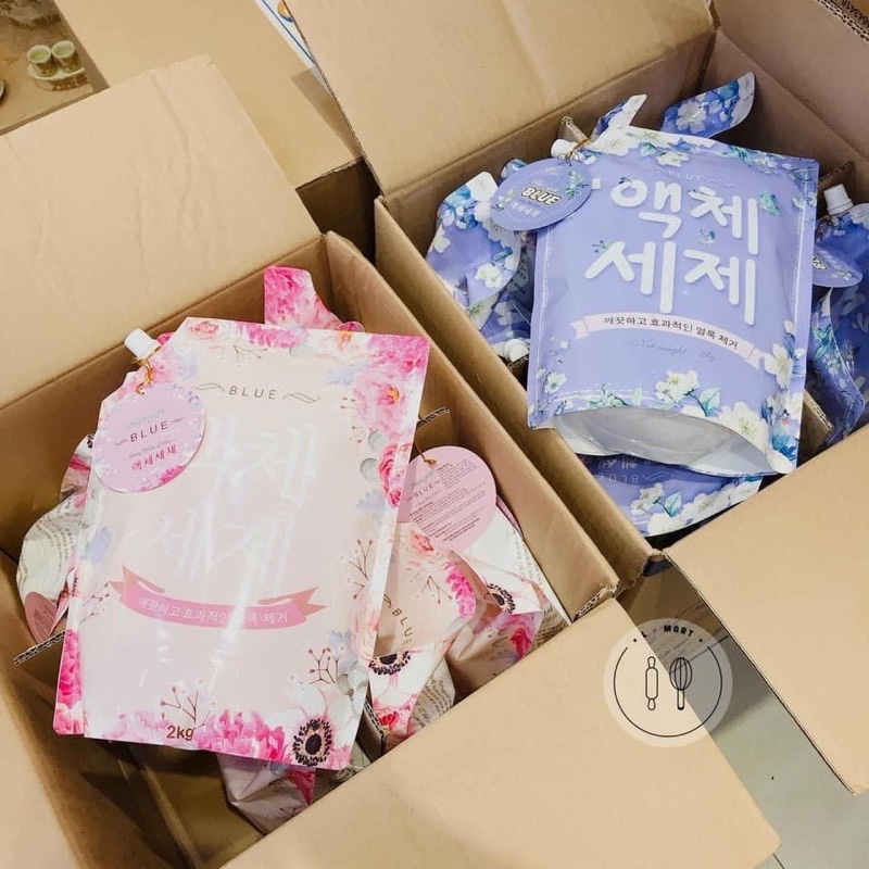 Nước giặt Blue siêu thơm túi 2kg 🔝FREESHIP
