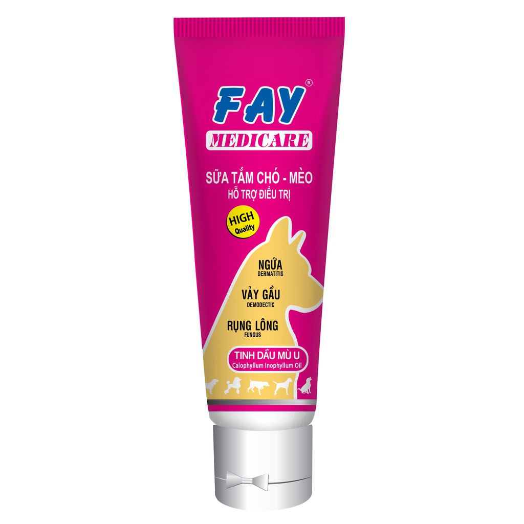 Sữa Tắm Chó, Mèo FAY Medicare 290ml