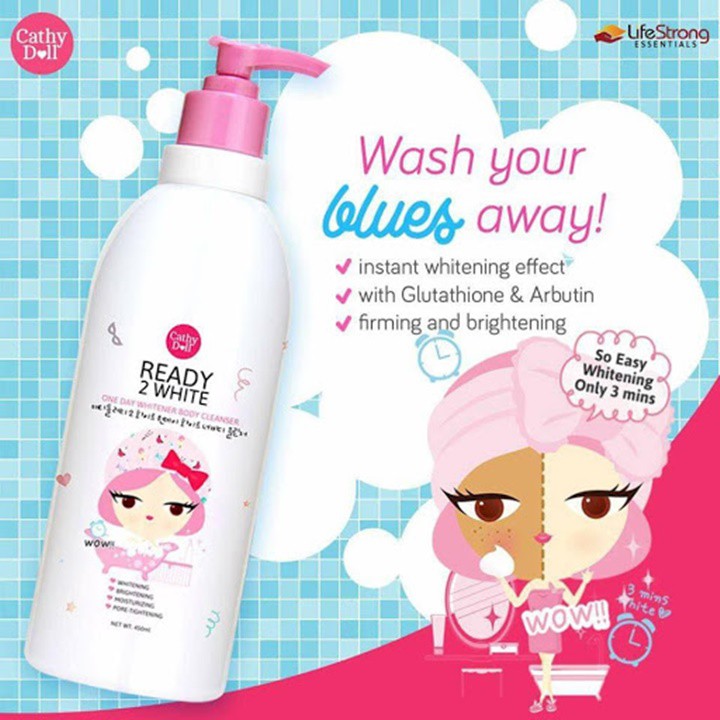 Sữa tắm Cathy Doll Ready 2 White 500ml – PN199