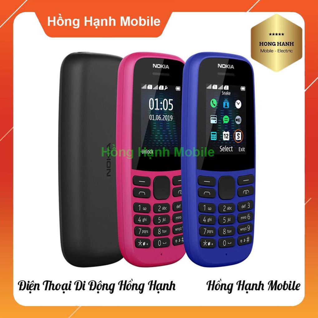 Điện Thoại Nokia 105 1 Sim (2019) 4MB/4MB - Hàng Chính Hãng Mới 100% Nguyên Seal Fullbox | BigBuy360 - bigbuy360.vn