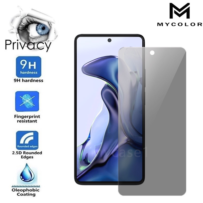 Kính cường lực bảo vệ màn hình chống nhìn lén cho Xiaomi Mi 13 12T 12 11T 10T 9T 11 Lite 9 Pro 4G 5G 2023