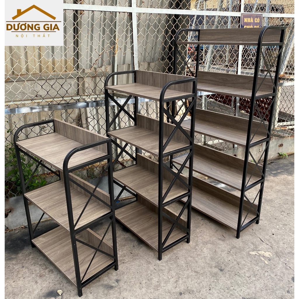 Kệ gỗ mdf, kệ 3 tầng, kệ 4 tầng, kệ 5 tầng giá rẻ chưa từng thấy