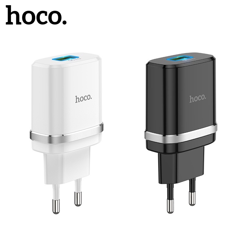 Củ Sạc Nhanh Chính Hãng HOCO C12Q - Cốc Sạc Nhanh 18W QC3.0