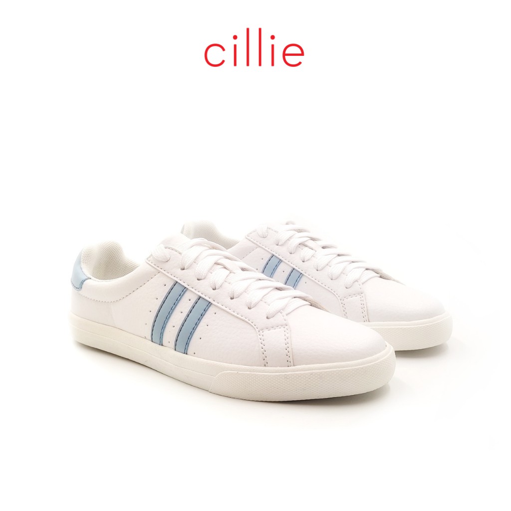 Giày bata nữ hai sọc phối màu pastel trendy năng động êm mềm ôm chân đi làm đi chơi dạo phố Cillie 1170