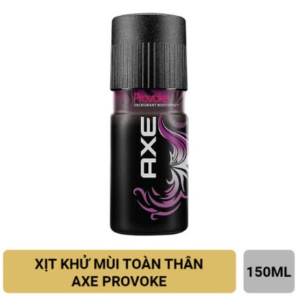 Xịt khử mùi toàn thân cho nam Axe Provoke chai 150ml