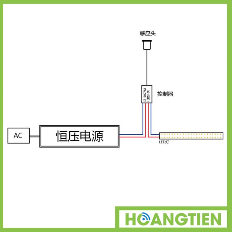 Công tắc cảm biến tủ quần áo LP-5027M