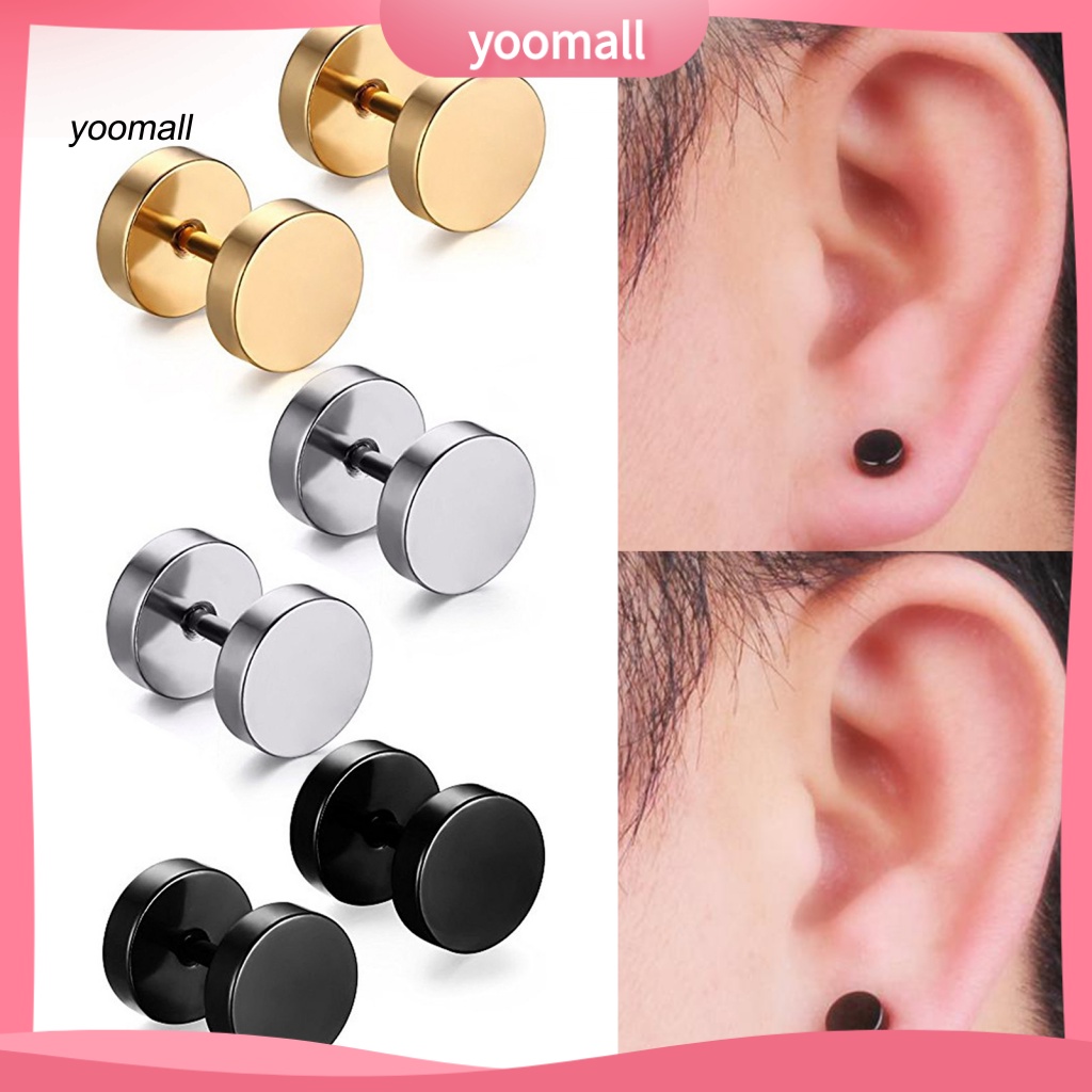 Khuyên Tai Hình Quả Tạ Đơn Giản Thân Thiện Với Môi Trường