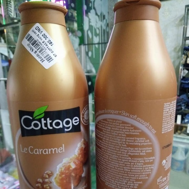 Sữa tắm Cottage hương caramel