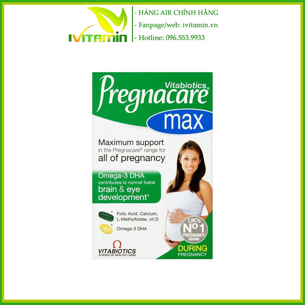 Vitamin tổng hợp cho bà bầu Pregnancare Max 84 viên