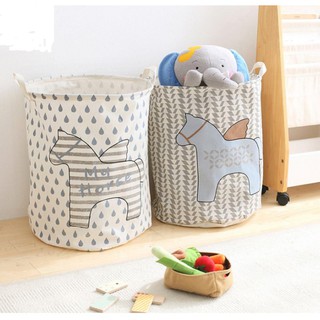 Set 2 GIỎ VẢI ĐỰNG ĐỒ TIỆN DỤNG