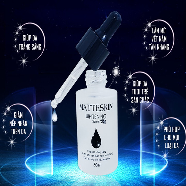 Serum Matteskin Whitening bảo vệ da, ngăn ngừa lão hóa