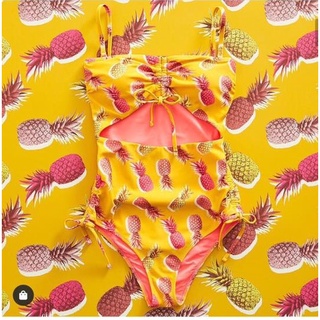 Đồ bơi nữ aerie họa tiết dứa / pineapple