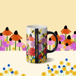 Cốc Mug Starbucks 12Oz (354Ml) Handle Phillip Lim Bees
